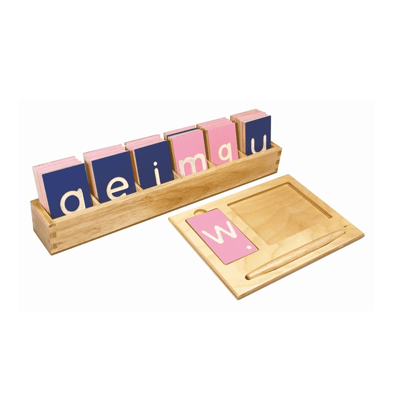 Alison's Montessori Kleine Letter Gedrukt Overtrekbord