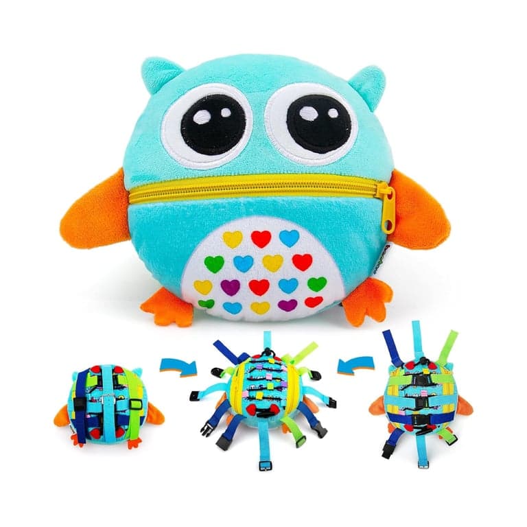 beetoy Sensorisch Gesp Kussen Rits Speelgoed
