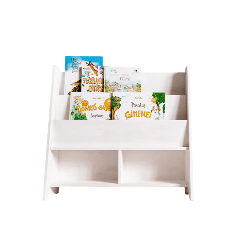 MandreleKids Frontale Boekenkast Wit