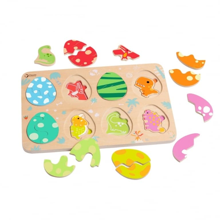 Classic World Memory Puzzel Dino Eieren