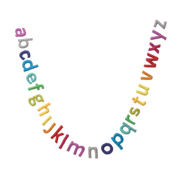 Glaciart One Alfabet Garland Kleine Letters Alfabet
