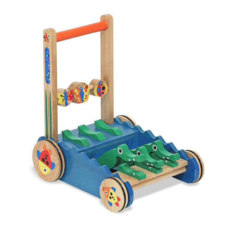 Melissa & Doug Activiteiten Loopwagen Deluxe Alligator