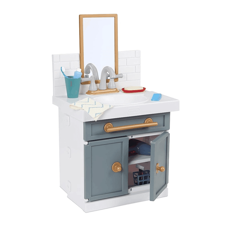 Little Tikes Eerste Badkamer Wastafel met Echt Werkende Kraan