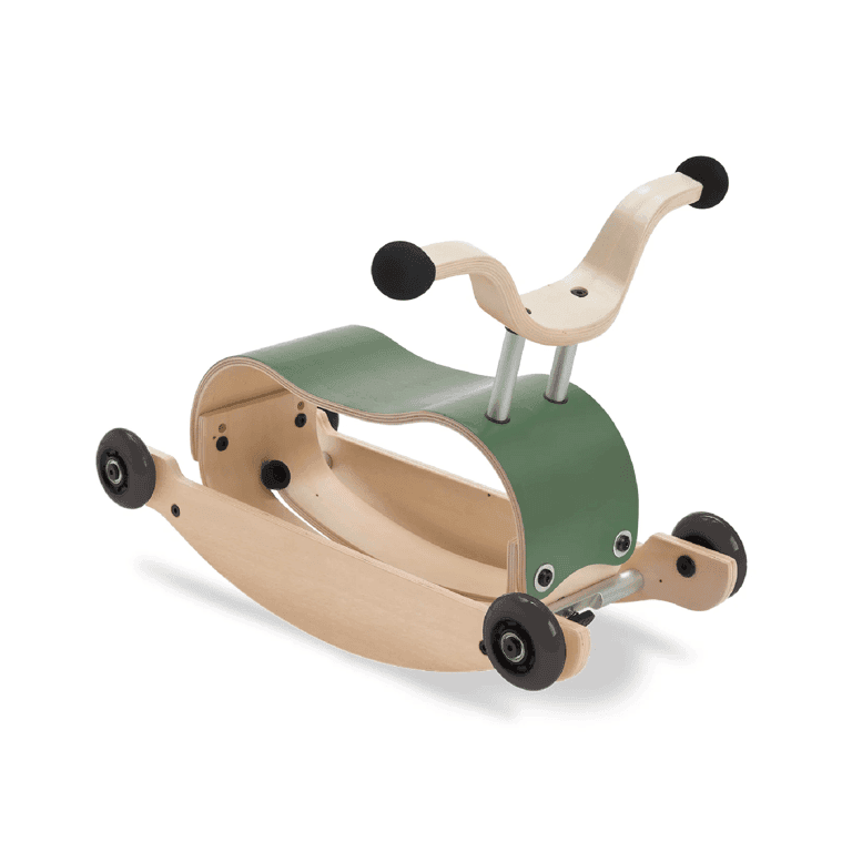 Wishbone 3-in-1 Mini Flip Walker Vintage Groen
