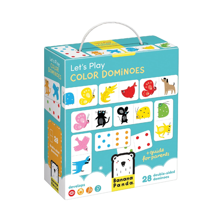 Banana Panda Domino Spel Kleur
