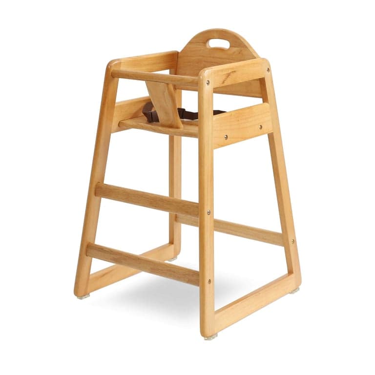 L.A. Baby Hoge Stoel Naturel
