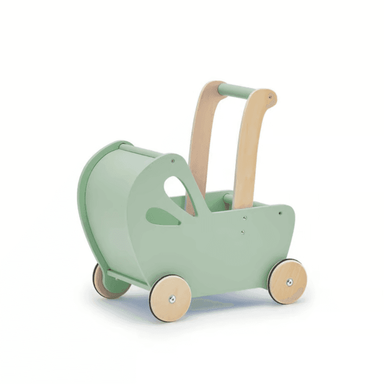 Moover Walker Essential Poppenwagen Groen (Voor Ervaren Wandelaars 18+ Maanden)
