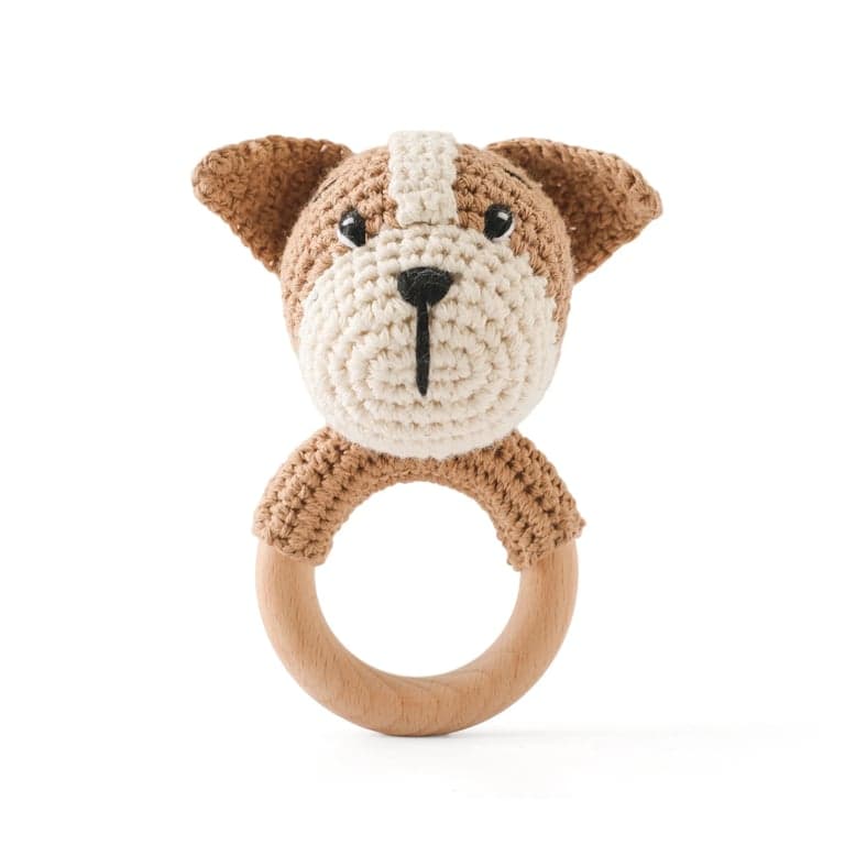 Wonder Space Baby Rammelaar Gehaakte Hond