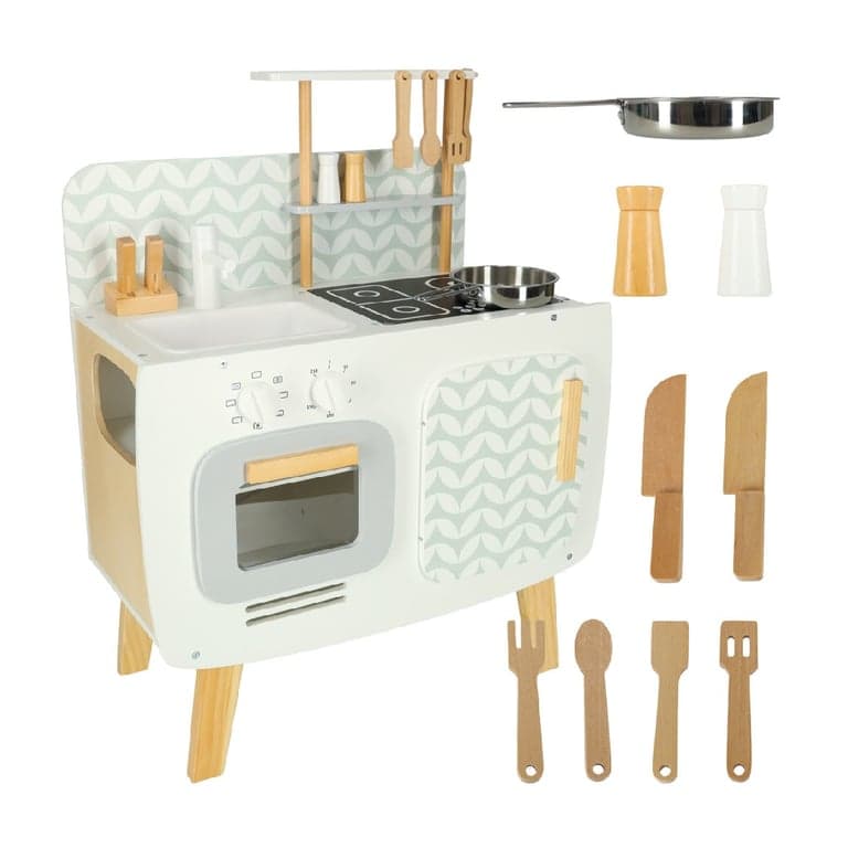 Lulilo Retro Speelkeuken met Accessoires