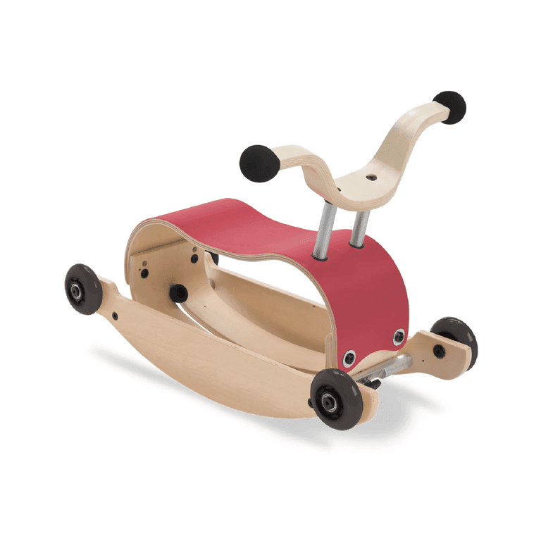 Wishbone 3-in-1 Mini Flip Walker Vintage Rood