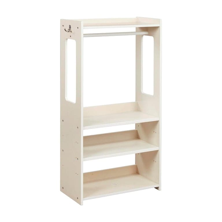 ECR4Kids TrendiTot Kledingrek Wit Was