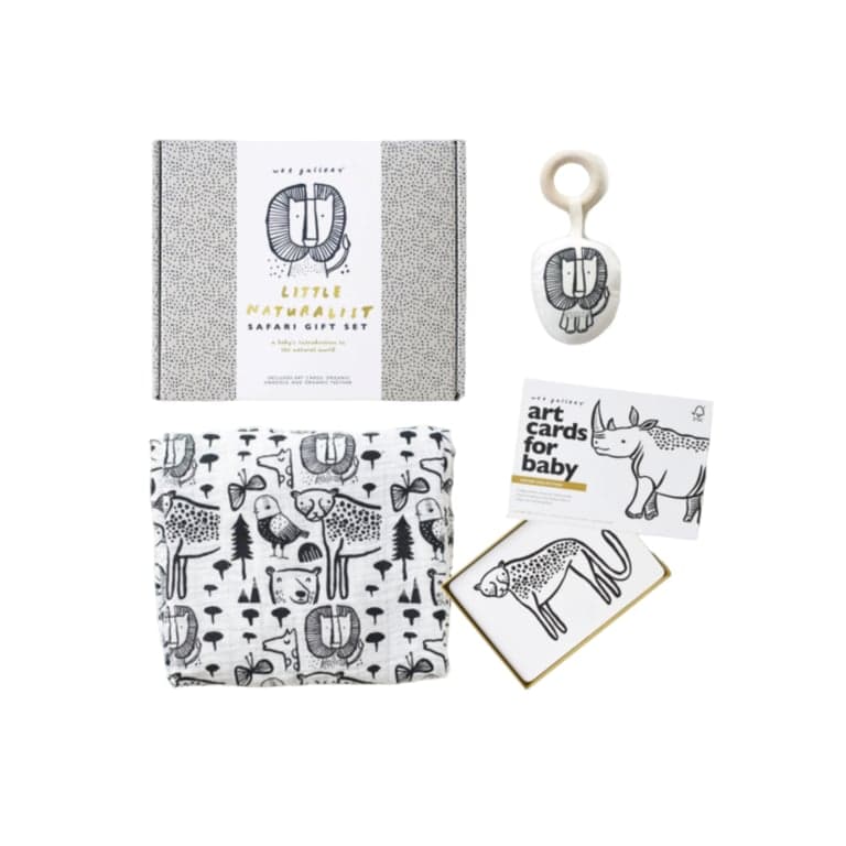 Wee Gallery Pasgeboren Baby Cadeauset Safari