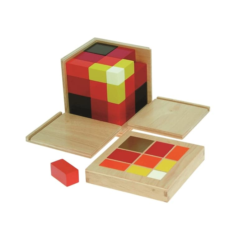 Alison's Montessori Rekenkundige Trinomische Kubus
