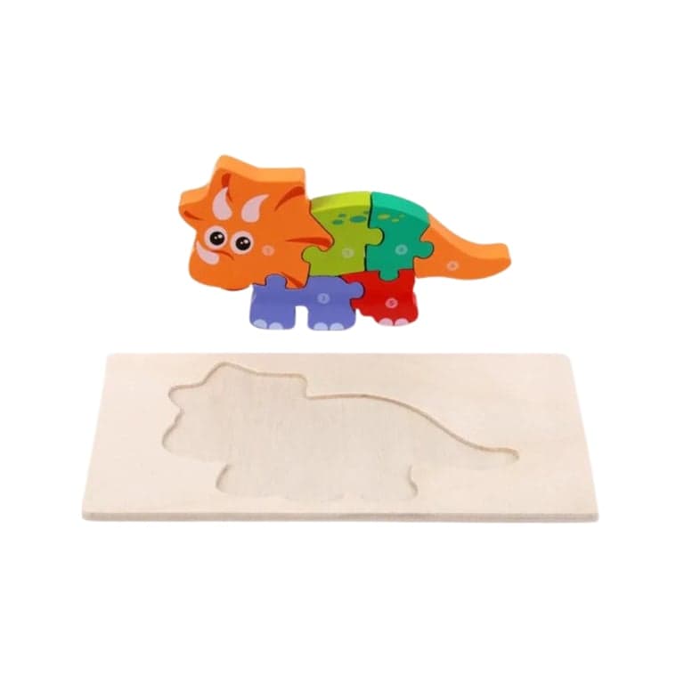 Seaside-Montessori 3D Puzzel Triceratops
