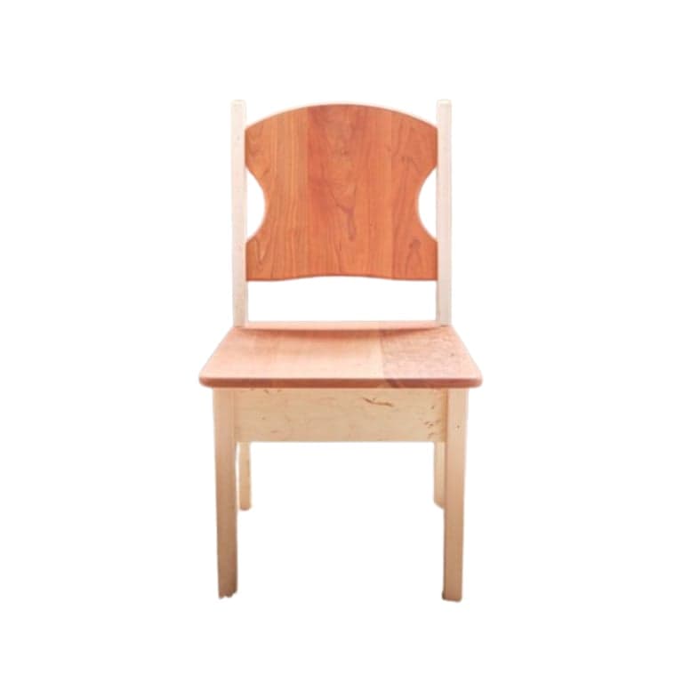 Palumba Hoge Lagere School Stoel 40,6 cm Tung Olie Afwerking