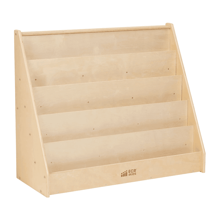 ECR4Kids Streamline Enkelzijdige Boekenplank Naturel