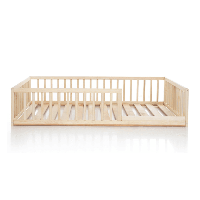 Home For Dreams Vloerbed met Ronde Spijlen en Strips Eenpersoons