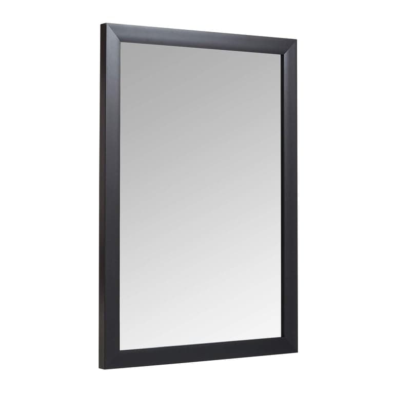 Amazon Basics Rechthoekige Wandspiegel 50,8 x 71,1 cm Standaard Afwerking Zwart