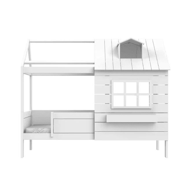LIFETIME Kidsroom Lake House Bed 90 x 200 cm Wit Deluxe