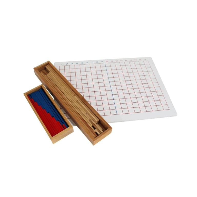 Pink Montessori Aftrek Latjesbord