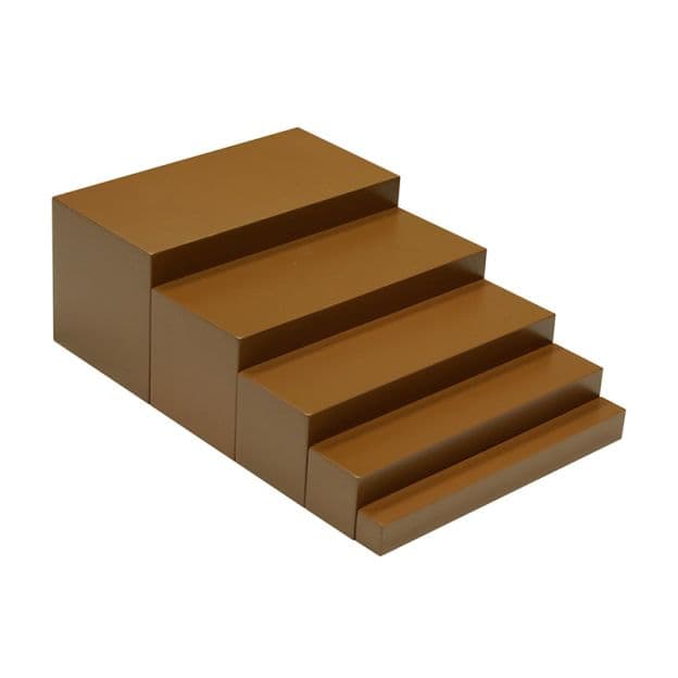 Kid Advance Montessori Peuter Bruine Trap 5 Stappen