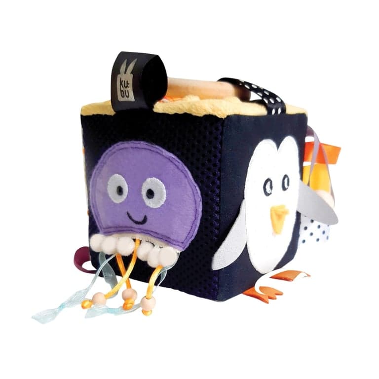 Kubu Toys Zachte Activiteiten Kubus Pinguïn
