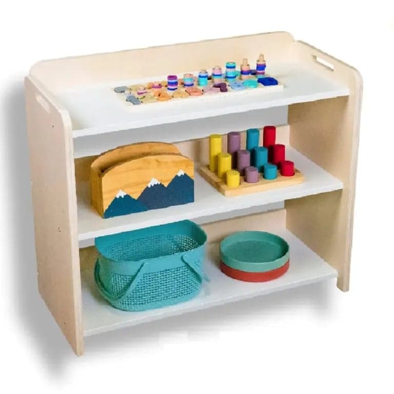 Sapiens Child Banaan Montessori Plank Met Randen Esdoorn