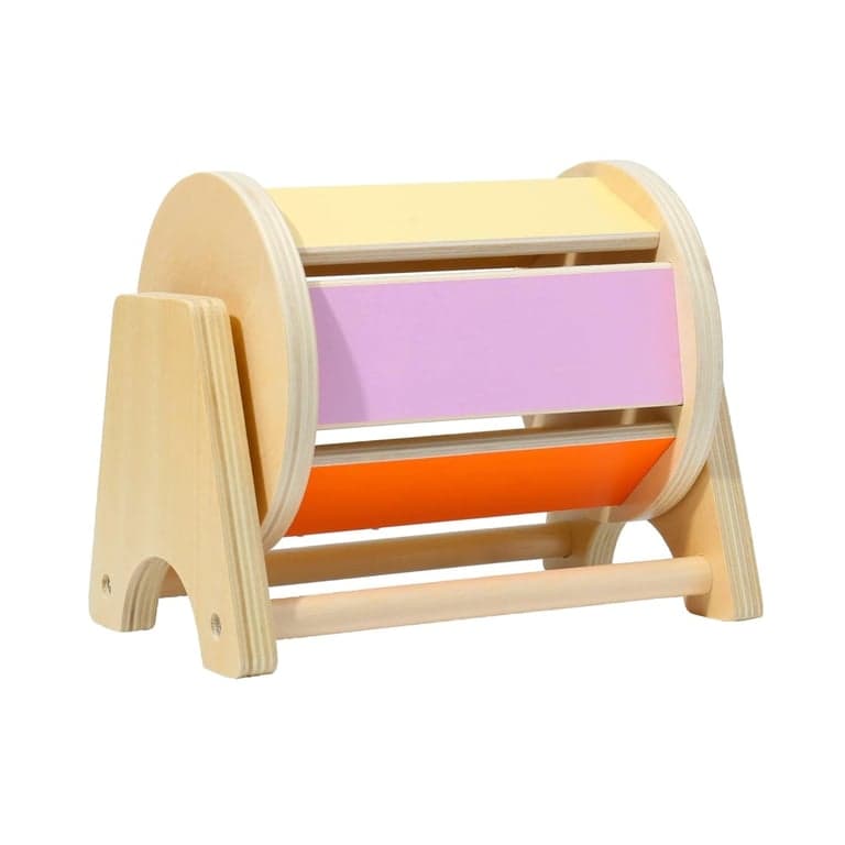 Montessori Mama Draaiende Trommel Regenboog