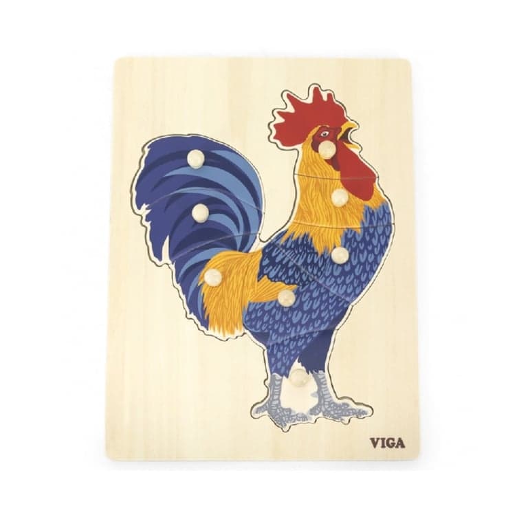 Viga Knop Haan Puzzel