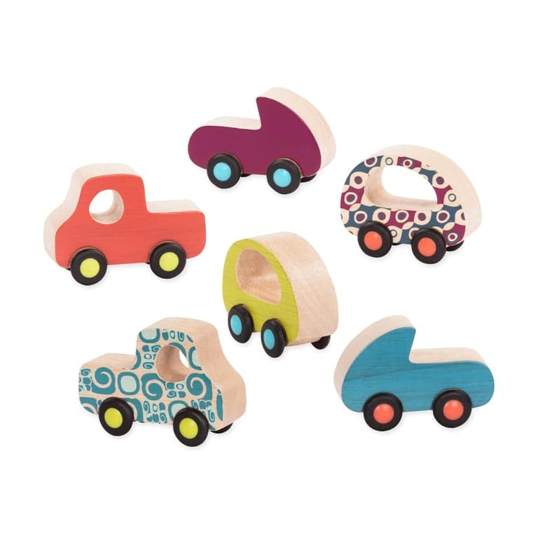 B Toys 6-Delig Autospeelgoed Vrije