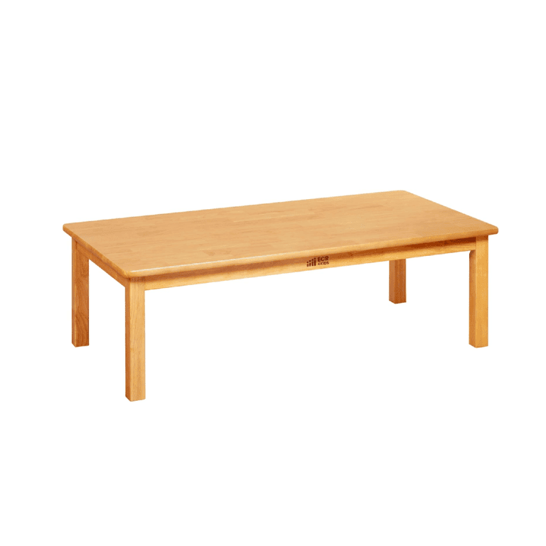 ECR4Kids Chowki Rechthoekige Vloertafel 61,0 cm x 121,9 cm