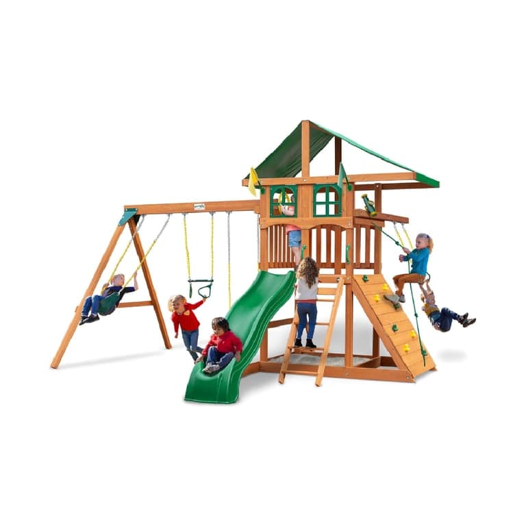 Gorilla Playsets Avalon Boomhut Houten Schommelset