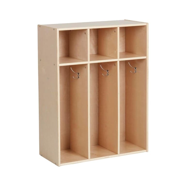 ECR4Kids 3-Delige Peuterjas Naturel