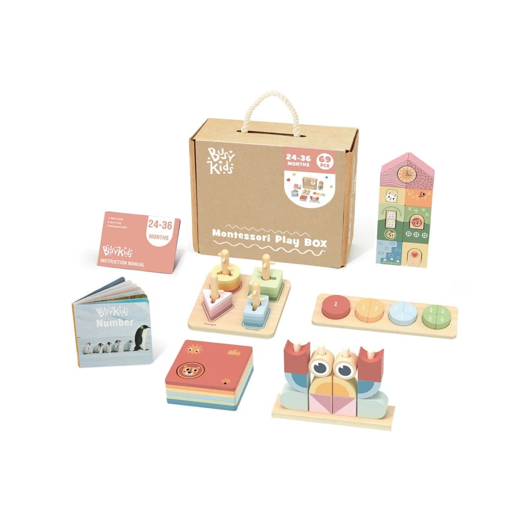 Busy Kids Montessori Speelboxset 24-36 maanden