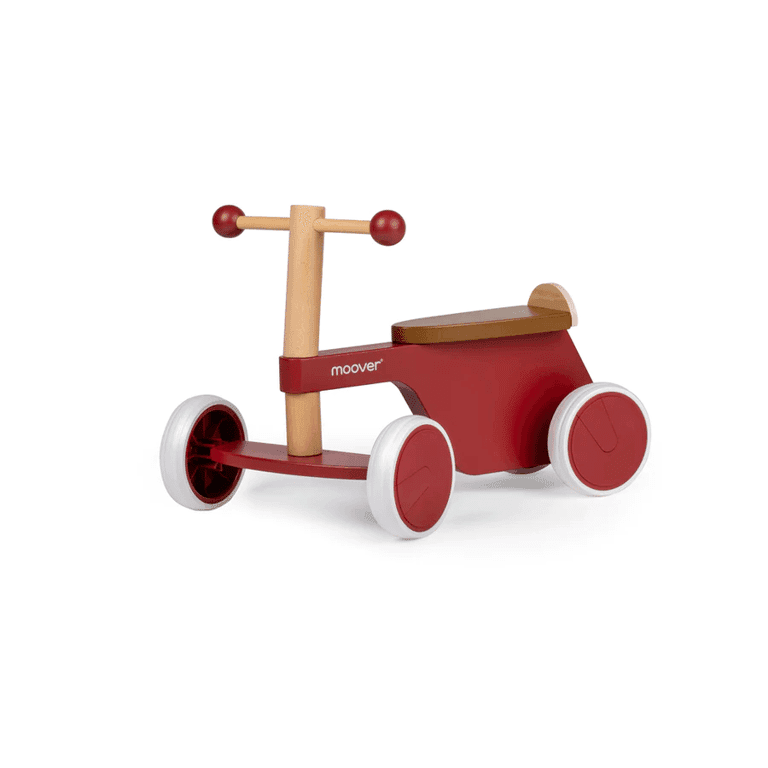 Moover 4-Wielen Balansfiets Rij Op Rood