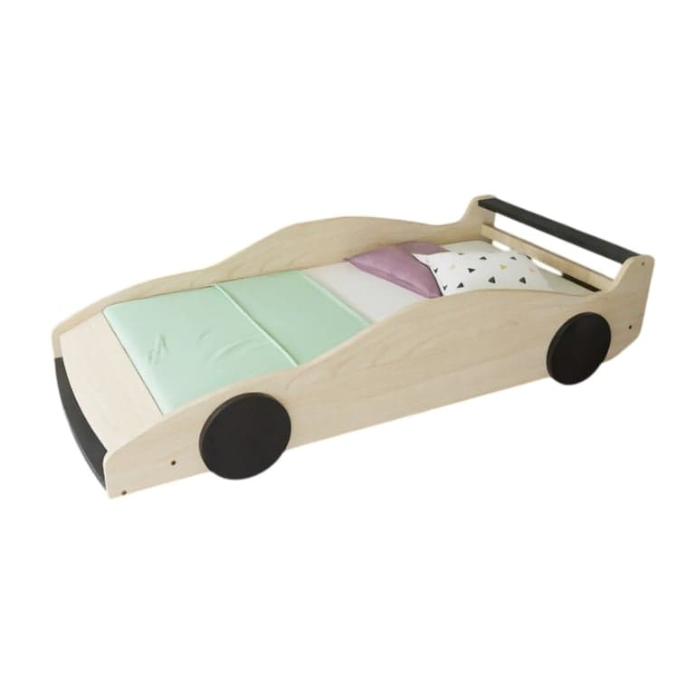 Benlemi Autobed Ferrari F40 Transparant Olie Zwart 160 x 80