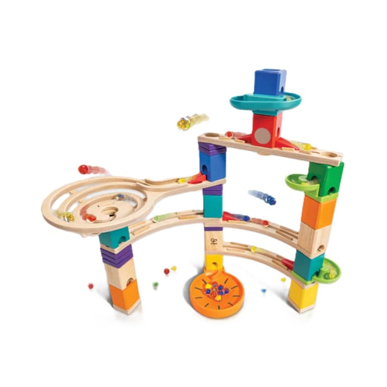 Hape Quadrilla Cliffhanger Knikkerbanen Blokken
