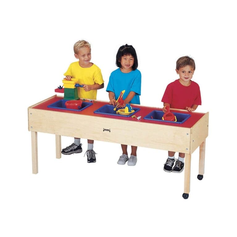 Jonti-Craft 3-Tub Sensory Tafel