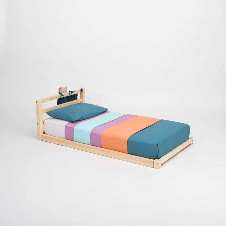 Sweet Home From Wood Vloerbed Tweepersoons Berkenhout