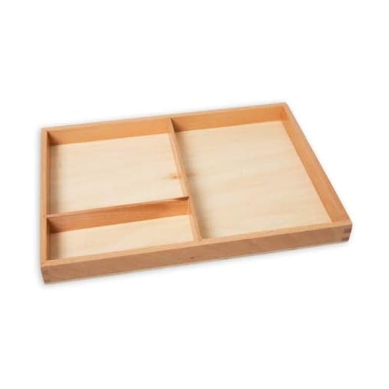 Amazing Child Montessori Driedelig Kaarten Weergave Dienblad