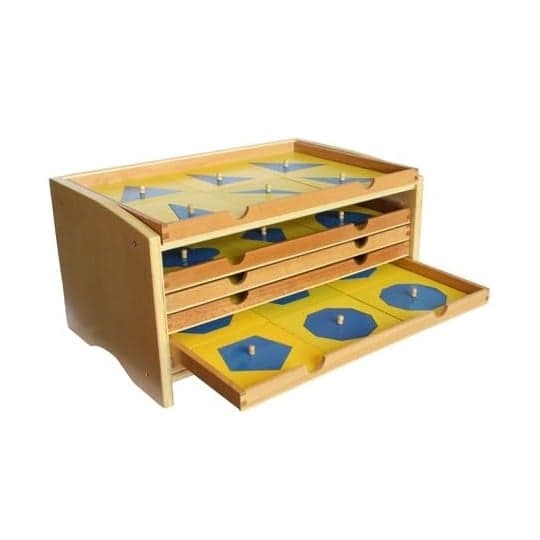 Elite Montessori Geometrische Kastje Met 35 Inzetstukken