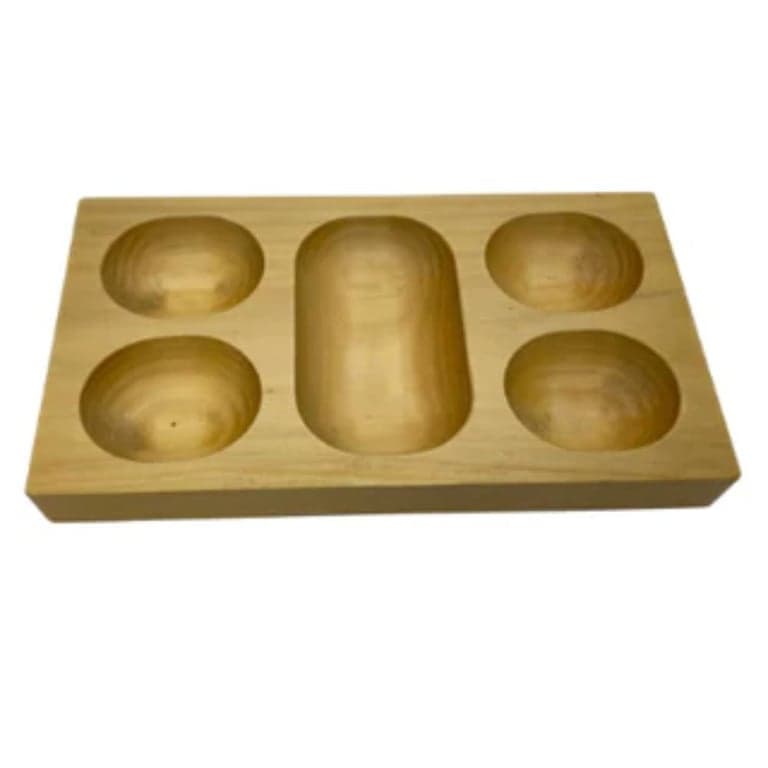 Montessori N' Such Houten Sorteerbakje 4 Vaks