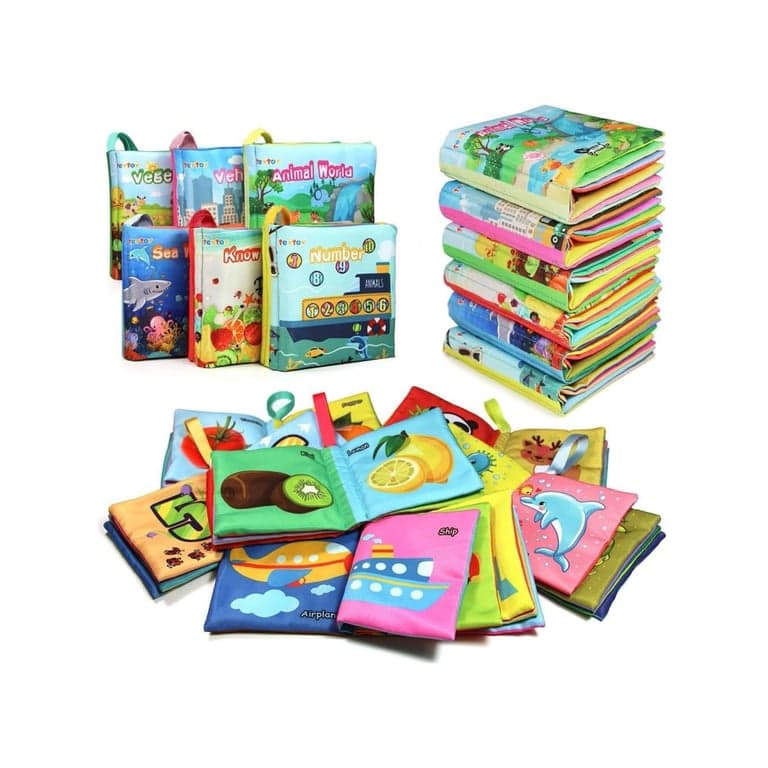 teytoy Linnen Boeken Set van 6