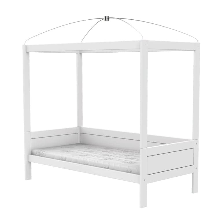 LIFETIME Kidsroom Hemelbed Wit Deluxe 90x200 cm