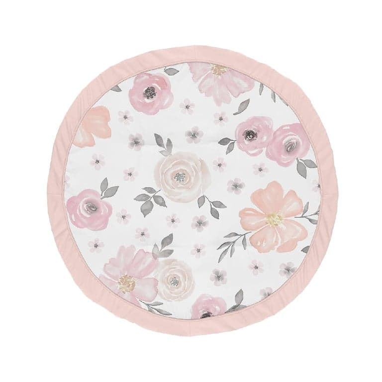 Sweet Jojo Designs Speelmat Blush Roze Bloem