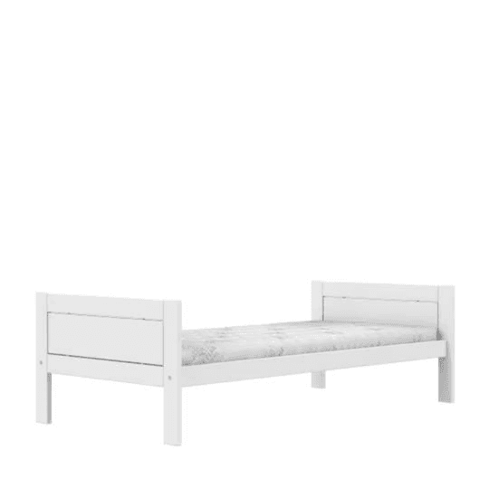 LIFETIME Kidsroom Kinderkamer-Eénpersoonsbed 90 x 200 cm Wit Premium