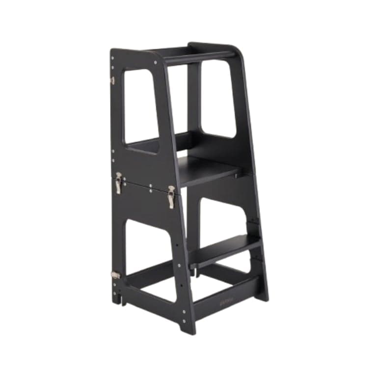 Piccalio Mini Chef Omvormbare Helper Toren Zwart