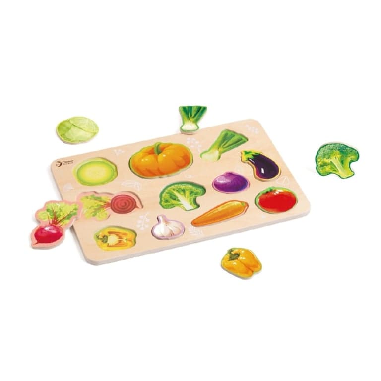 Classic World Vorm Puzzel Groenten