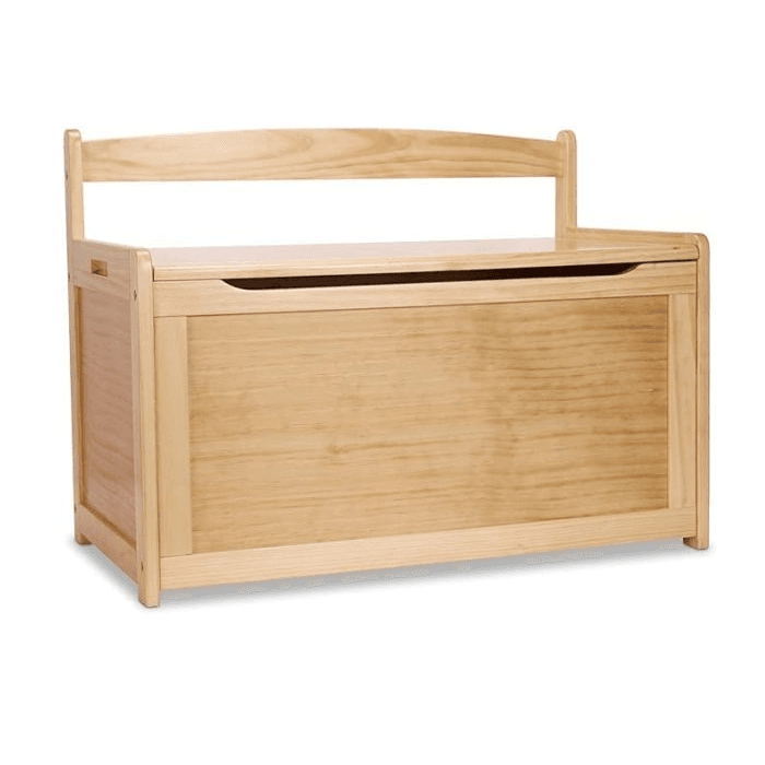 Melissa & Doug Houten Speelgoedkist Opbergbank Blond