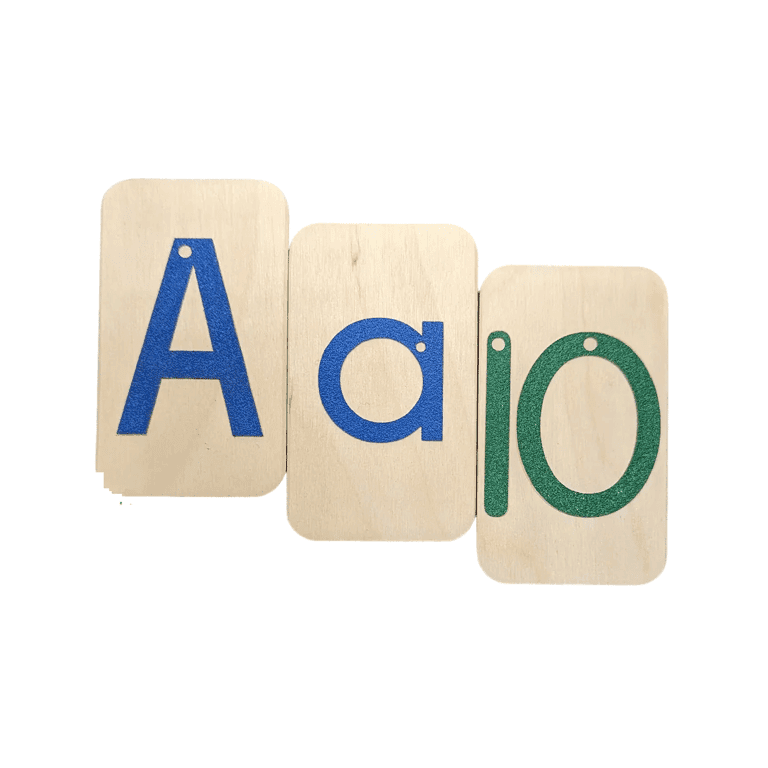 Polliwog Laser Creations Schuurpapieren Letters en Mini Cijfers